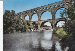 Delcampe - Le Pont Du Gard (Gard), Aqueduc Romain Ngl #D8280 - Remoulins