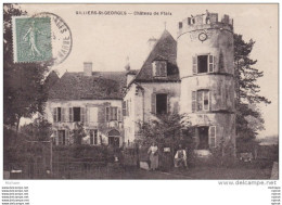 Delcampe - CPA 77 VILLIERS ST GEORGES  CHATEAU DE FLAIX   TB ETAT - Villiers Saint Georges