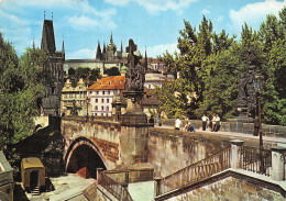 Delcampe - REPUBLIQUE TCHEQUE PRAGUE PONT CHARLES - República Checa