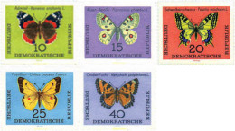 Delcampe - 75549 MNH ALEMANIA DEMOCRATICA 1964 MARIPOSAS - Schmetterlinge