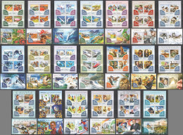 Delcampe - Ls459-78 2015 Solomon Islands Birds Fauna Football #3292-3391 20Kb+20Bl Mnh - Autres & Non Classés