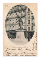 Delcampe - Paris – Statue Du Sergent Bobillot – Statue Et Commerces - Statuen