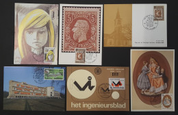 Delcampe - 1978 " LOT DE 6 CARTES MAXIMUM DE BELGIQUE ". Parfait état. CM à Saisir !!! - Sonstige & Ohne Zuordnung