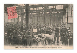 Delcampe - Agen – École Pratique De Commerce Et D’Industrie – Vue Générale Des Ateliers – CPA – France - Agen