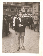 Delcampe - Thèmes > Photographie  Photo Enfant Place St Projet Bordeaux Aout 1951 - Fotografía