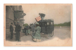 Delcampe - Paris – À La Gare D'Orléans, Omnibus Et Voyageurs – France - Pariser Métro, Bahnhöfe