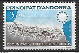 Delcampe - ANDORRE    -   1984 .   Y&T N° 328 **. - Unused Stamps