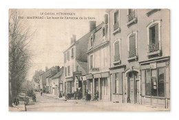 Delcampe - Mauriac – Le Haut De L’Avenue De La Gare – CPA France - Mauriac
