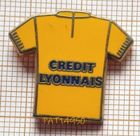 Delcampe - PAT14950 BANQUE CREDIT LYONNAIS  CL MAILLOT JAUNE DU TOUR DE FRANCE CYCLISTE En Version ZAMAC DECAT - Banche
