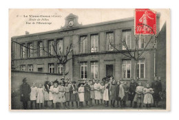 Delcampe - Le Vieux-Creux à Firminy – École De Filles, Rue De L'Hermitage - Firminy