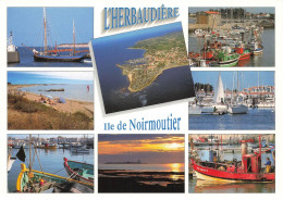 Delcampe - CPSM ILE DE NOIRMOUTIER - Multivues, Multi Vues - L'Herbaudière  L4787 - Noirmoutier