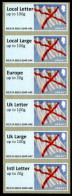 Delcampe - ATM Jersey Post Flag 19.02.14 Collector Strip - Jersey