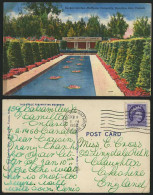 Delcampe - Ontario 1956 Postcard Sunken Garden McMaster University - Non Classés