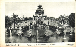 Delcampe - CPA Barcelona Parque De La Ciudadela Cascada - Barcelona