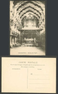 Delcampe - India Old Postcard Trichinopoly, Temple Pagoda Interior, Interieur De La Pagode - Inde