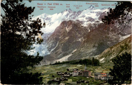 Delcampe - Saas-Fee 1798 M - Saas-Fee