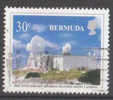 Delcampe - Bermuda - 1999- 30th Anniv Of First Manned Moon Landing - Used. Condition As Per Scan ( D) ( OL 23.8.21) - Bermudes
