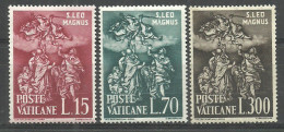 Delcampe - Vatican City 1961 Mi 366-368 MNH (ZE2 VTC366-368) - Papes