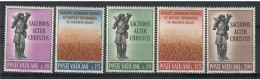 Delcampe - Vatican City 1962 Mi 397-401 MNH (ZE2 VTC397-401) - Hoftiere