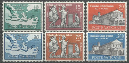 Delcampe - Vatican City 1961 Mi 369-374 MNH (ZE2 VTC369-374) - Geografía