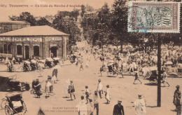 Delcampe - CPA Tananarive-Un Coin Du Marché D'Analakely-Timbre     L4780 - Madagaskar