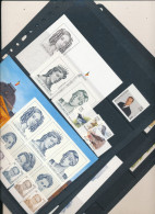 Delcampe - BELGIQUE L'ANNEE 2001 COMPLETE DONT TINTIN AU CONGO TIMBRE ET BF (COB 2792 €) TJS SANS GOMME + N°AU VERSO - 2001-…