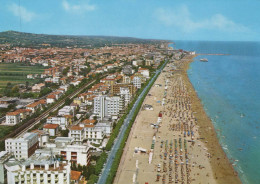 Delcampe - Italia SENIGALLIA Veduta Aerea Spiaggia Adriatica Architetture #PBD629 - Senigallia