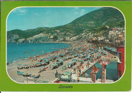 Delcampe - Levanto (La Spezia) Spiaggia, Piscina Con Trampolino E Piattaforma, Beach & Swimmgpool, Blocco/lot 3 Cartoline - La Spezia