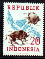Delcampe - INDONESIA INDONÉSIE 1949 UPU 20s MH - Indonesia
