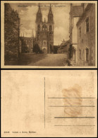 Delcampe - Ansichtskarte Meißen Dom Birghofund Burgkeller X 1922 - Meissen