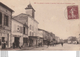 Delcampe - V25-82) VALENCE D ' AGEN - BOULEVARD VICTOR GUILHEM  - ANIMATION  - HABITANTS - ATTELAGE - Valence