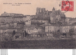 Delcampe - A19-32) AUCH - VUE ESCALIER ET CATHEDRALE - COTE LEVANT - EN 1908 - Auch