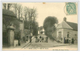 Delcampe - 60.MERU.RUE DE SENLIS.PLIE ET TACHE - Meru