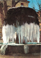 Delcampe - SALON DE PROVENCE La Fontaine Moussue Et Ses Stalactites De Glace 12(scan Recto-verso) MA576 - Salon De Provence