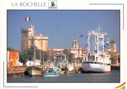 Delcampe - LA ROCHELLE Nord Aunis Ocean Vue Sur Le Musee Maritime La Tour De La Chaine La Grosse Horloge 12(scan Recto-verso) MA577 - La Rochelle