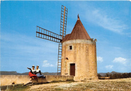 Delcampe - FONTVIEILLE Le Celbre Moulin De DAUDET En Souvenir Des Lettres De Mon Moulin 13(scan Recto-verso) MA576 - Fontvieille