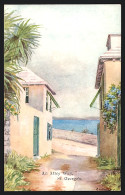 Delcampe - AK St. George`s, An Alley Way - Bermuda