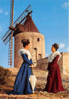 Delcampe - FONTVIEILLE Arlesiennes Au Moulin D Alphonse Daudet 34(scan Recto-verso) MA576 - Fontvieille