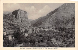 Delcampe - CASTELLANE Vue Generale Et Le Roc 1(scan Recto-verso) MA575 - Castellane