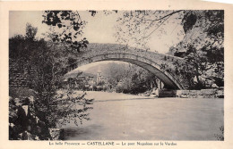 Delcampe - CASTELLANE Le Pont Napoleon Sur Le Verdon 2(scan Recto-verso) MA575 - Castellane