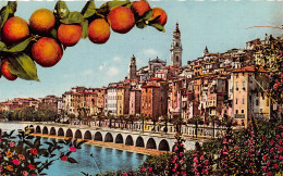 Delcampe - MENTON Vue Generale Du Vieux Menton 8(scan Recto-verso) MA572 - Menton
