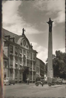 Delcampe - Offenburg Rathaus Mit Ursula Saeule - Offenburg