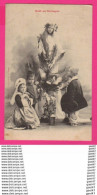 Delcampe - CPA (Réf: Z2345) (FÊTES VŒUX NOËL) Le Noël En Bretagne Enfants Filles Et Garçons Sapin - Sonstige & Ohne Zuordnung