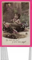 Delcampe - CPA (Réf: Z 3384) (FANTAISIE BÉBÉS) Bébé Au Nid - Babies