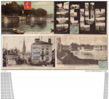 Delcampe - 4  CPA  ( Dep 77 )      La Ville Et Le Paysage     ( De  MELUN )         Ref A0.483 - Melun