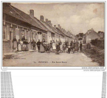 Delcampe - ( Dep 80)      à  MOREUIL        La  Rue  Sainte- Beuve       Ref  C.078 - Moreuil