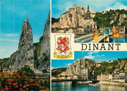 Delcampe - Carte Postale - Belgique - Dinant Sur Meuse - Multivues - Blasons - CPM - Voir Scans Recto-Verso - Poscard - Carta Posta - Dinant