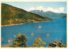 Delcampe - Carte Postale - Norvège - Lyngenfjord. The Ferryboat Crossing Between Lyngseidet And Olderdalen - Fergen Mellom Lyngseid - Norwegen