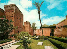 Delcampe - Carte Postale - Maroc - Marrakech - Les Tombeaux Saadiens Et Les Jardins - CPM - Voir Scans Recto-Verso - Poscard - Cart - Marrakech