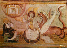 Delcampe - Carte Postale - 86 - Saint Savin Sur Gartempe - Intérieur De L'Eglise - Peinture Murale De La Voute Du Narthex - Invasio - Saint Savin